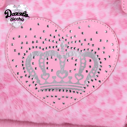❤︎⁠ leopard essentials handbag - pink ❤︎⁠